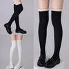 Sweet Lolitas Frilly Thigh Highs Winter Women's Extra Long Boot Socks with Lace Trim Over the Knee Thigh High Stockings