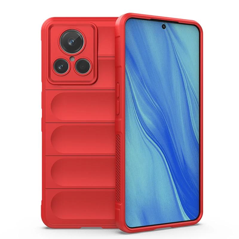 For OPPO Realme GT 2 GT 2 Explorer Master 5g Back Cover Phone Case Liquid Silicone Anti-fall Shockproof Armor Cases Funda Coque
