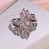 New Plant Flower Series Adjustable Ring European and N Style Ring
