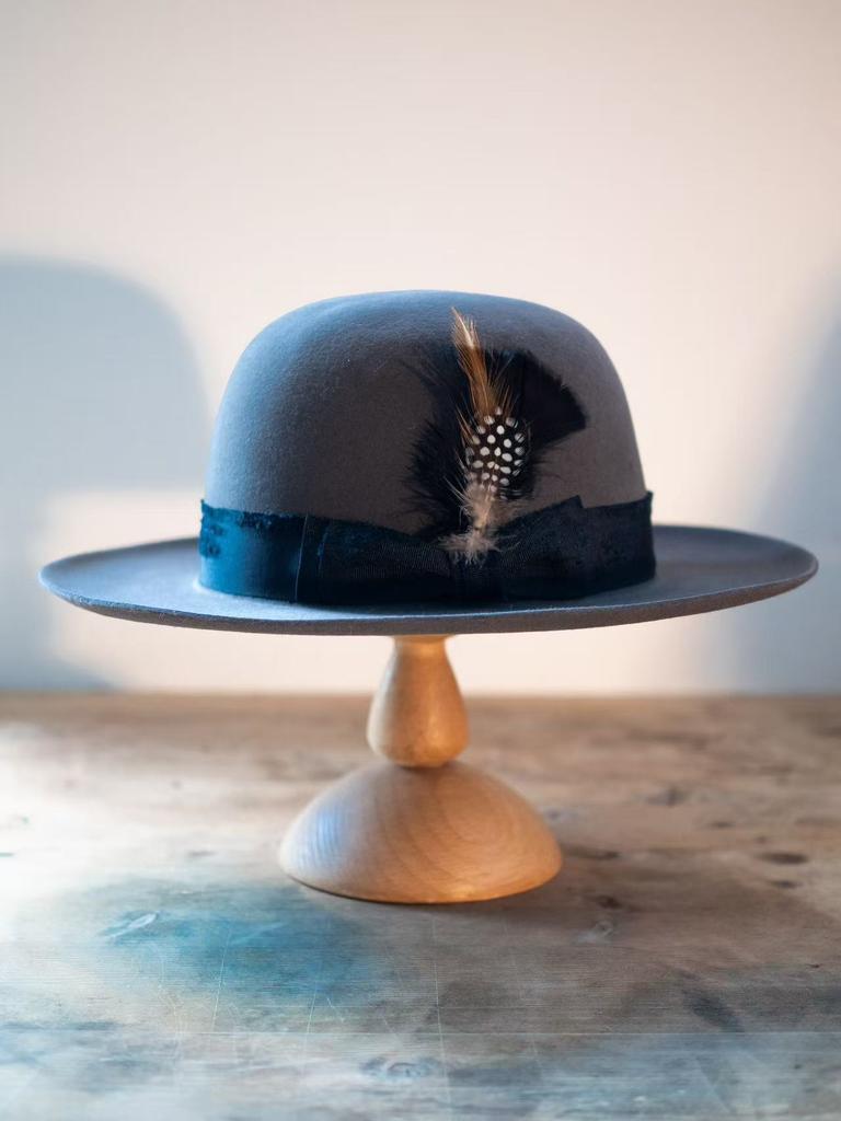 Dome Wool Felt Hat Retro Pure Wool Top Hat