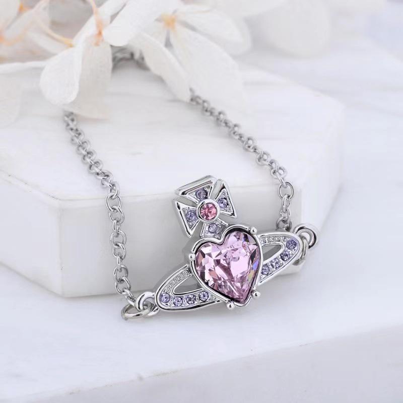 Elegant Westwood Bracelet For Women Fashionable Minimalistic Versatile