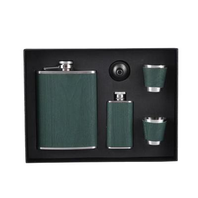 Stainless Steel Hip Flask Gift Set