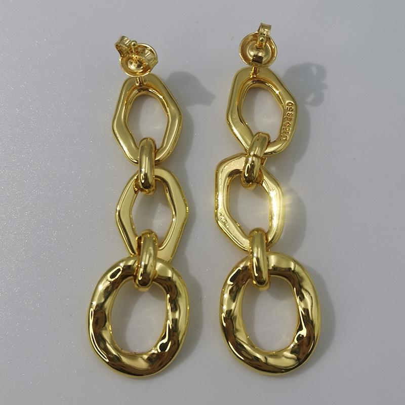 2024 UNO Fashionable & Exquisite Women's Earrings - European & American Style Romantic Festival Jewelry Gift