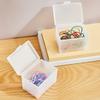 Clear Storage Containers Box for Game Card Playing Card Case Trading Card Storage Box Small Playing Card Storage Box