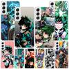 My Hero Izuku Deku Phone Case For Samsung Galaxy S24 S25 Edge S26 Ultra S23 S22 S21 Plus S20 FE + Personalized Print Cover Galax