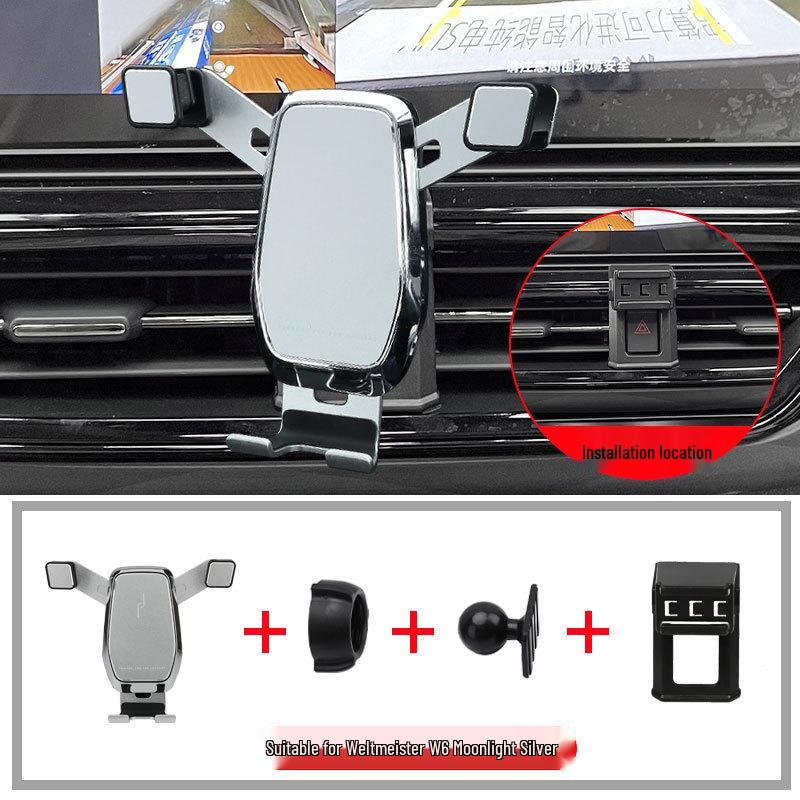 Wireless Charging Navigation Phone Holder for WEYMA W6 21