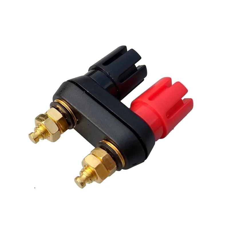 

Banana Socket Dual Female Banana Plug for Speaker Amplifier Speaker Banana Plug Binding Post Terminal Connector
