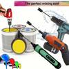 Epoxy Mixer Stick Paint Stirring Rod Putty Cement Paint Mixer Attachment With Drill Chuck Epoxy Resin Latex Oil Paint Mixing