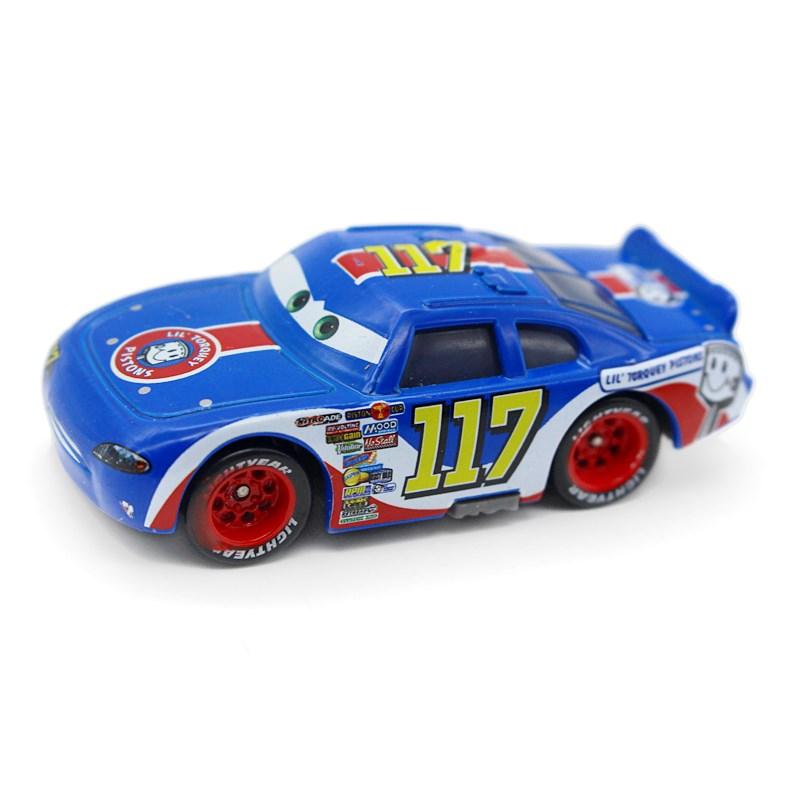 Coches de Pixar Originales 2 Coche Número Modelo de Carreras Nº 117 4 92 28 61 Metal Fundición Aleación Modelo Infantil Regalo Juguetes Colección