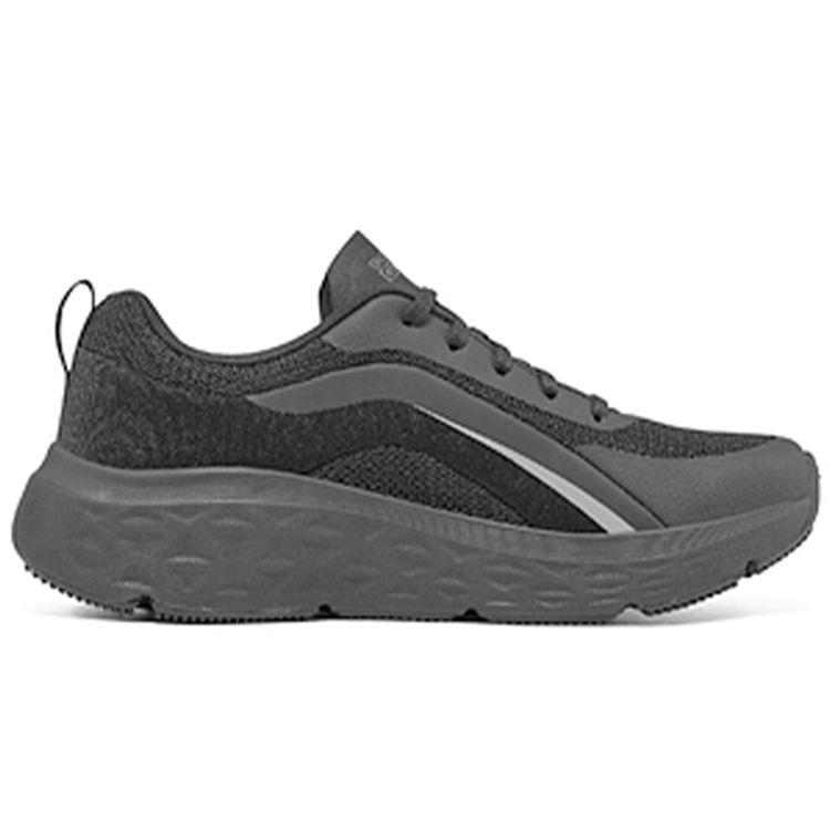 Skechers Go Run Fabric Low Top Running Shoes Women Sneaker Black 129121-BBK