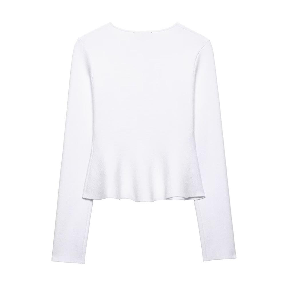 Spring/Summer 2025 Women's Set: Fine-Needle Round Neck Jacket & Casual Short Skirt