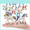 Unicorn Model Pvc Collection Kids Decorative Toy For Childrens Learning