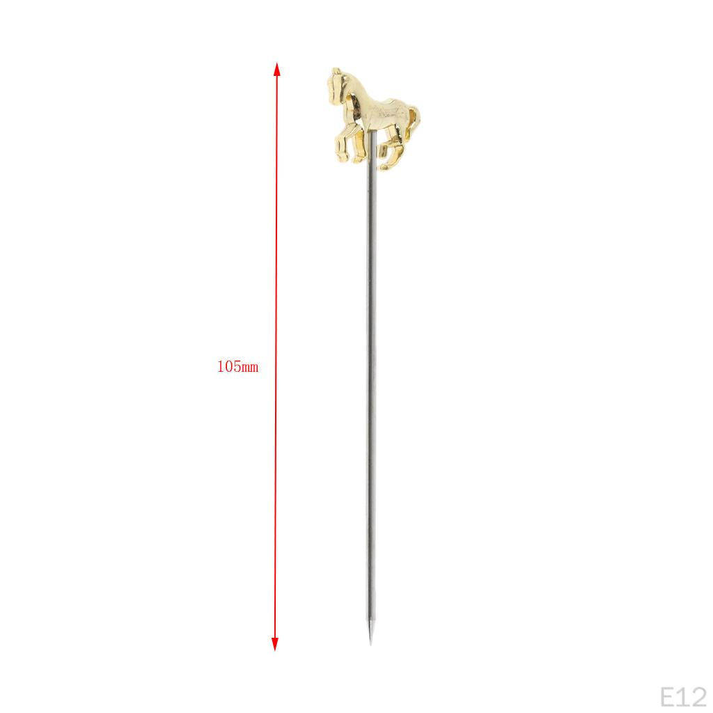 1Pc Cocktail Pick Stainless Steel Bar Tool Reusable