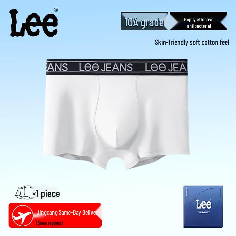 Lee Men's Cotton Anti-bacterial Boxer Briefs