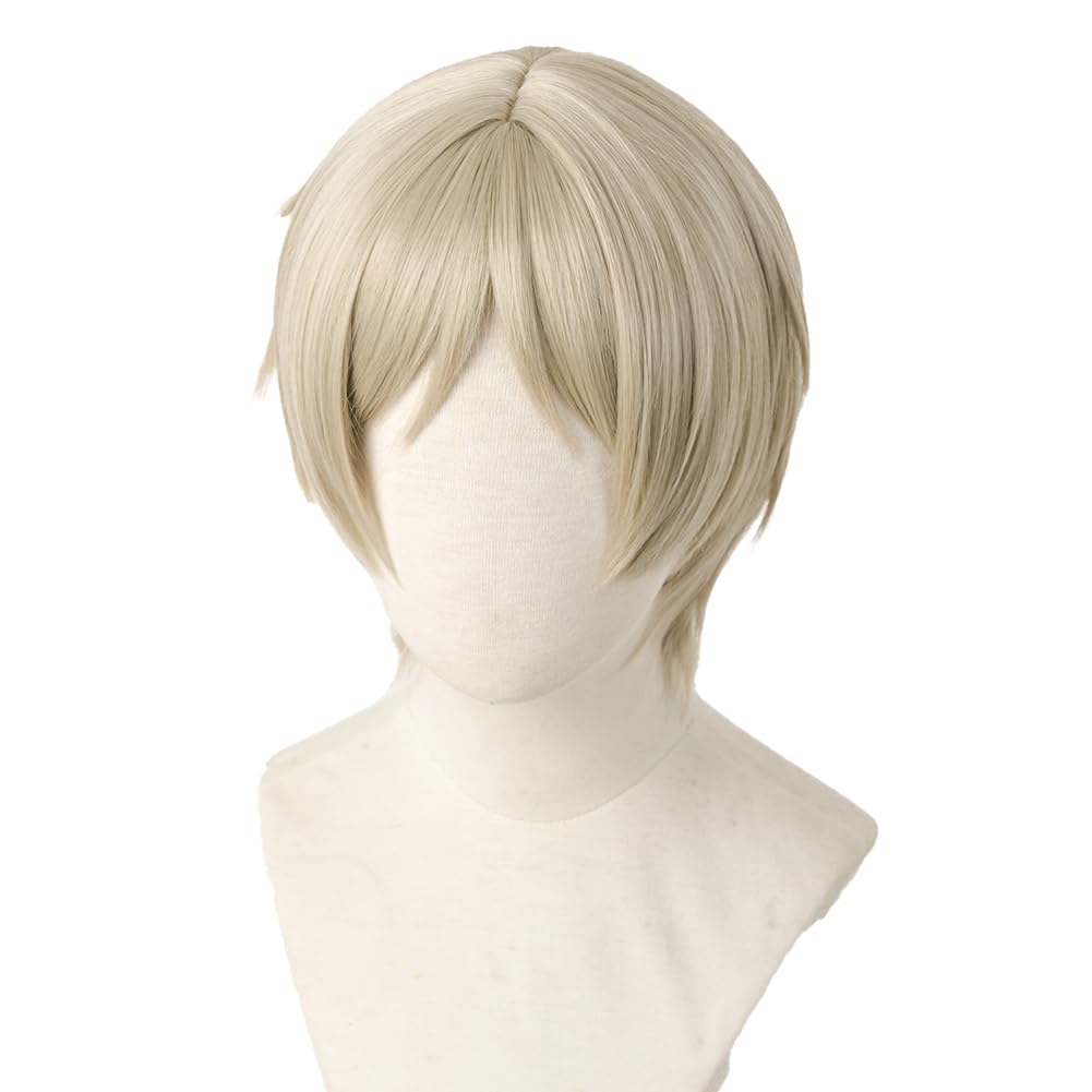 SUNXXCOS Book of Friends Cosplay Wig Heat Resistant Wig Costume Accessory Natsume's (Natsume Takashi)