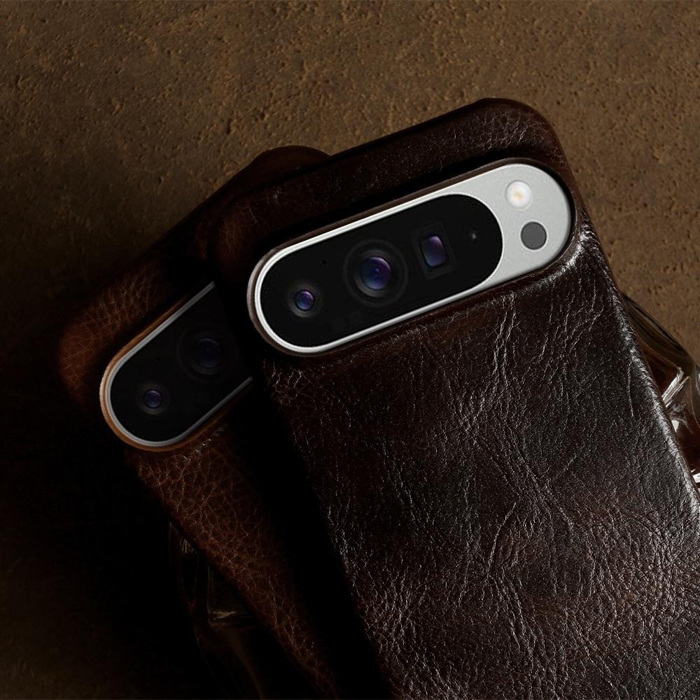 Genuine Leather Case for Google Pixel 10 Pro 9Pro 8Pro 6A 6Pro 7Pro Vintage Phone Cases Capa Back Coque Shell Carcasa
