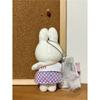 GAJKCY Miffy Rabbit Pendant Key Holder, Car Key Holder, Cute, Bag Charm, Mobile Phone