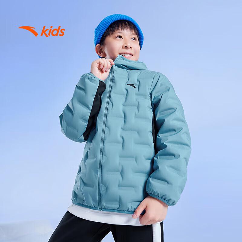 Anta Kids  Boys  2024 Winter Lightweight Fleece-Lined Down Jacket A52447905 100