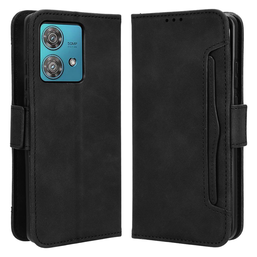 For Motorola Edge 40 Neo 5G Case Multiple Card Slots Wallet Phone Cover