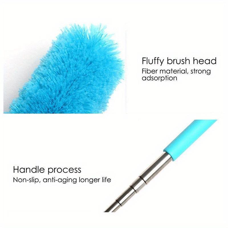 1pc Fashion Portable Mini Section Gray Ash Decontamination Dust Mites Anti-static Creative Magic Duster