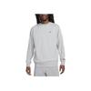 Nike Logo Embroidered Pattern Round Neck Knitted Sweatshirt Men Sweatshirt Dark-Gray FZ5203-063