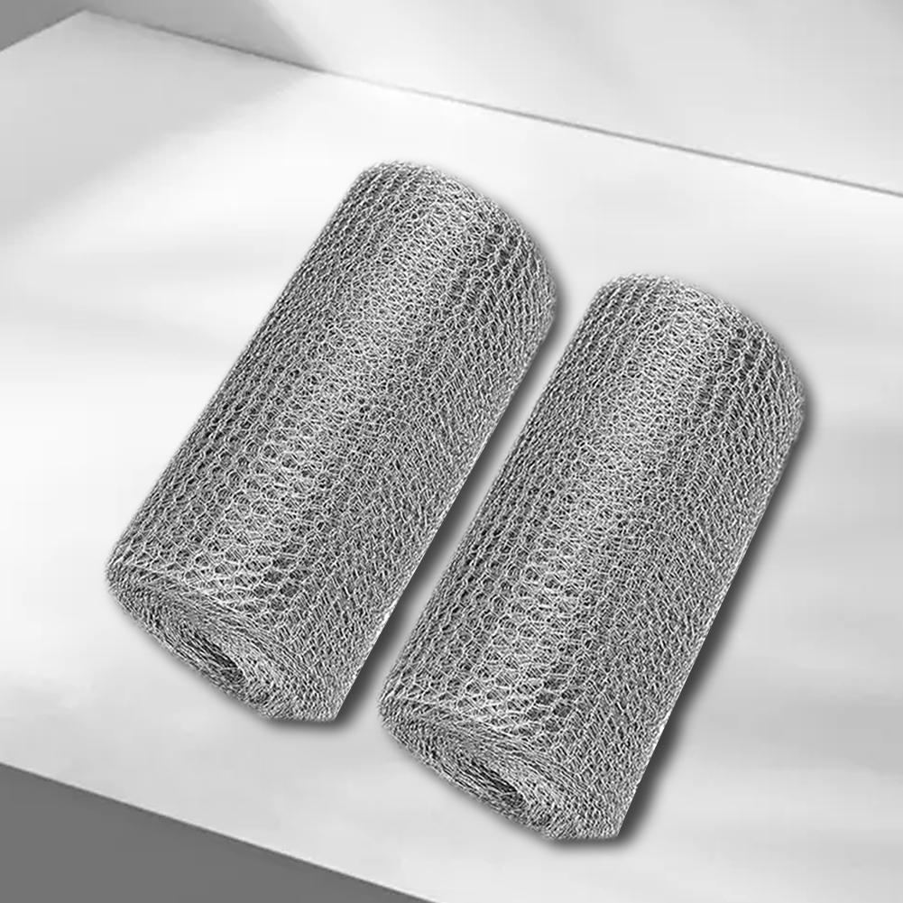 3/6/9/12/15M Filter Wire Mesh Rabbit Rodent Protection Stainless Steel Mesh Vole Mesh for Hole Filler Protect Seedlings & Seeds