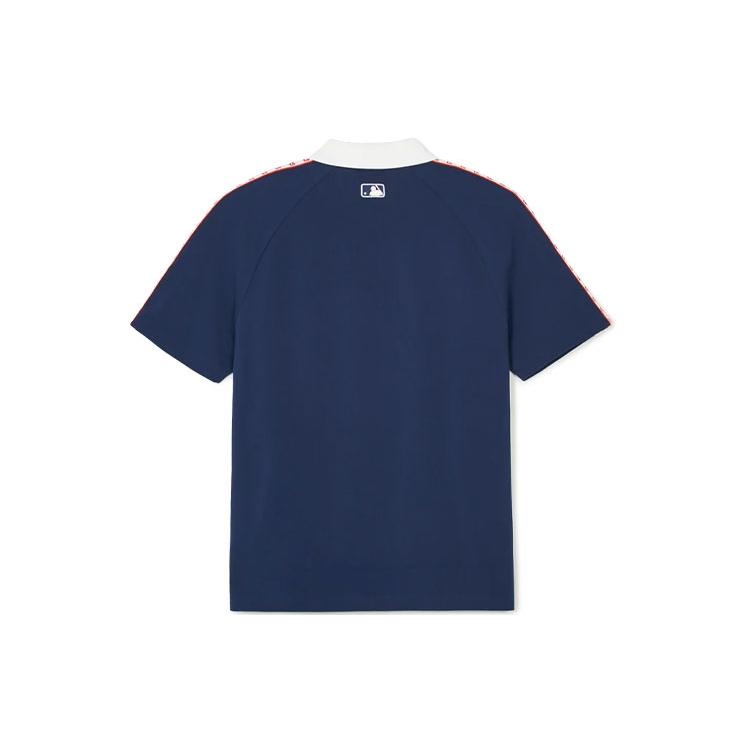 New MLB Boston Red Sox Polo Shirt Men's Marine Blue 3APQM0343-43NYS