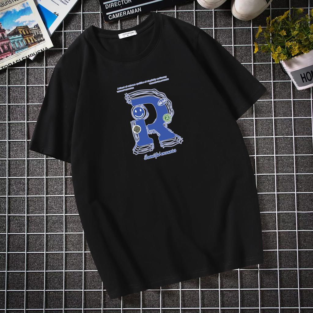 4XL-12XL Pánské Bavlněné Ležérní Tričko s Kulatým Výstřihem Nadměrné Velikosti Extra Velké Tričko Krátký Rukáv O Výstřih Tričko Studentské Tričko