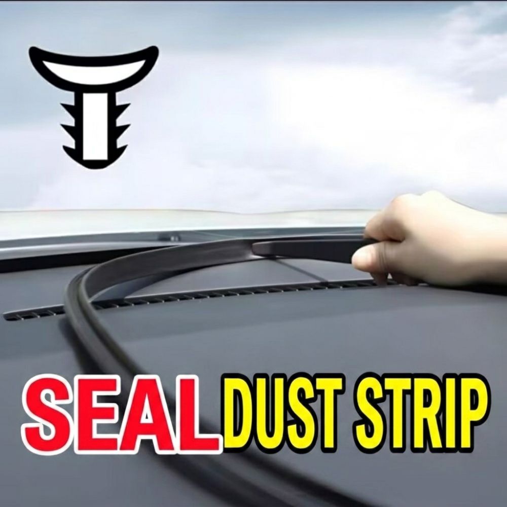 Sound Dampening Dashboard Seal Strip Rubber Material Noise Reduction Trim Dashboard Gap