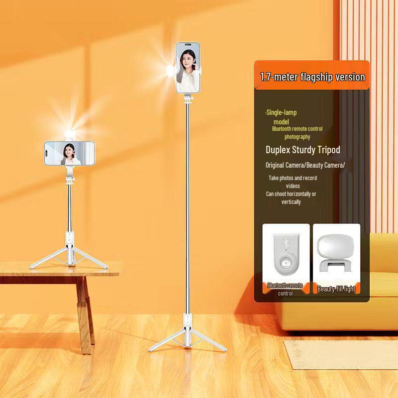 2025 Universal Anti-Shake Selfie Stick with 360° Rotation