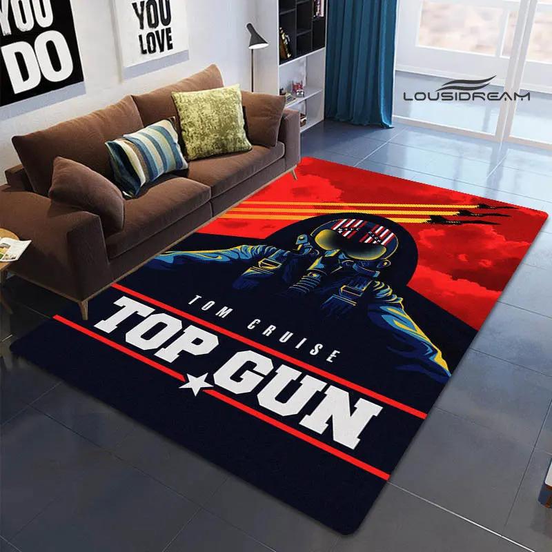 Classic Movie TOP GUN printed Carpet rugs for bedroom area rug living room carpet Outdoor carpet floor mats birthday gift