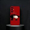 Cute Cartoon Pucca Garu Phone Case For Samsung S25,S24,S21,S22,S23,S30,Ultra,S20,Plus,Fe,Note,5G Black Cover