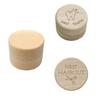 5cm Round Jewelry Box Necklace Organize Primary Teeth Storage Durable Wood Storage Box  Gift Box