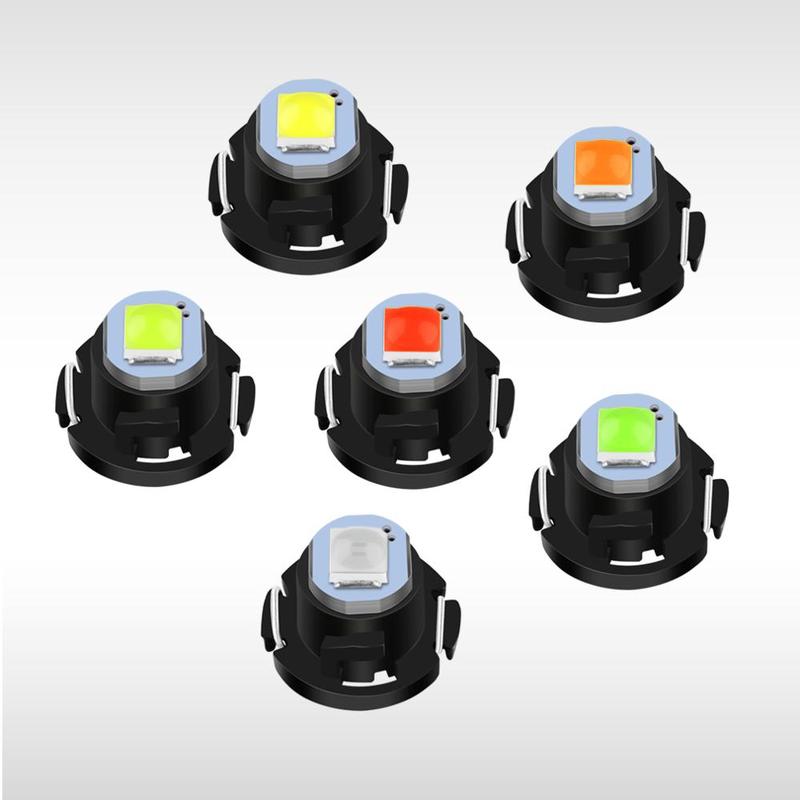 10ks T3 LED 3030 SMD LED Žárovka T4.2 T4.7 Kontrolka Žárovka Automobilová palubní deska Výstražná kontrolka Kontrolka přístroje Automatická žárovka