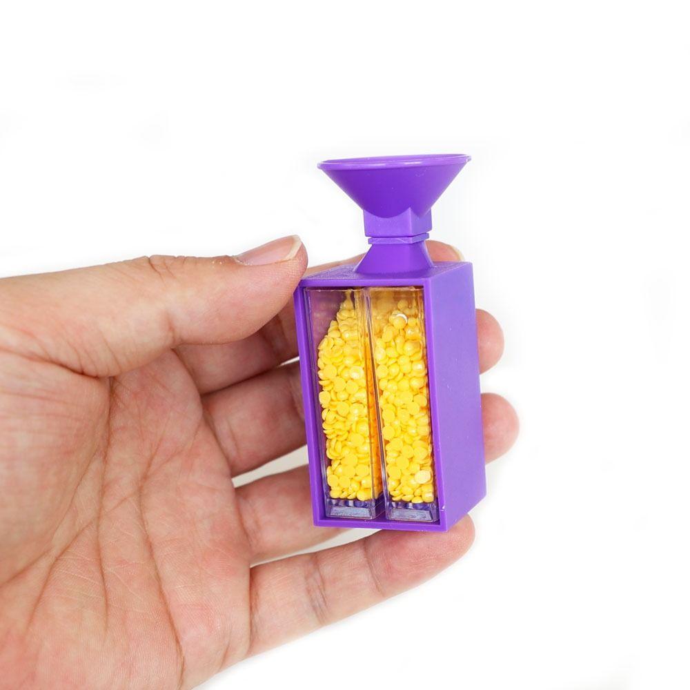 Embroidery Drills Funnel DIY Craft Drill Storage Container New Upgrade 5D Diamond Painting Tool
