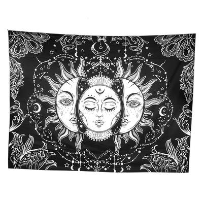 Bohemian Style Polyester Wall Hanging Blanket Carpet Tapestry for Home Bedroom Decoration150x130cm
