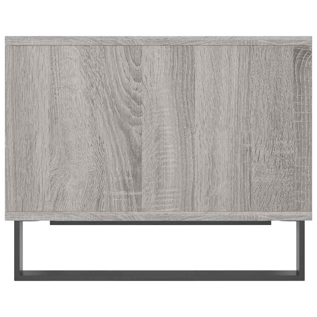 Coffee Table Gray Sonoma 60 x 50 x 40 cm Particleboard