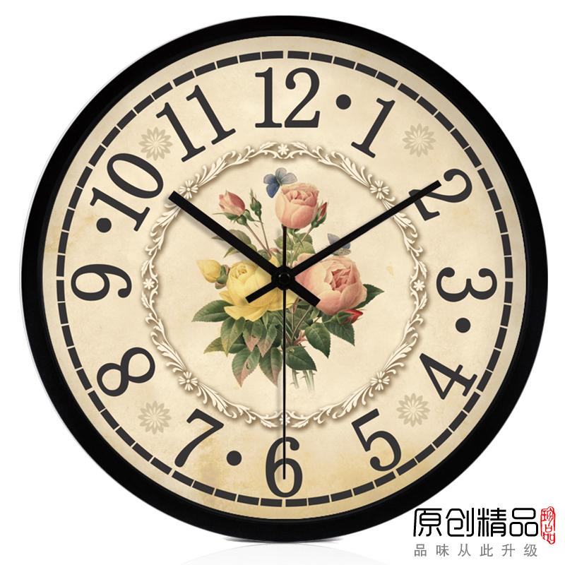 Restaurant Modern Wall Clocks Round Fashion Creative Design Bedrooms Digital Wall Watch Luxury Reloj De Pared Home Decoration