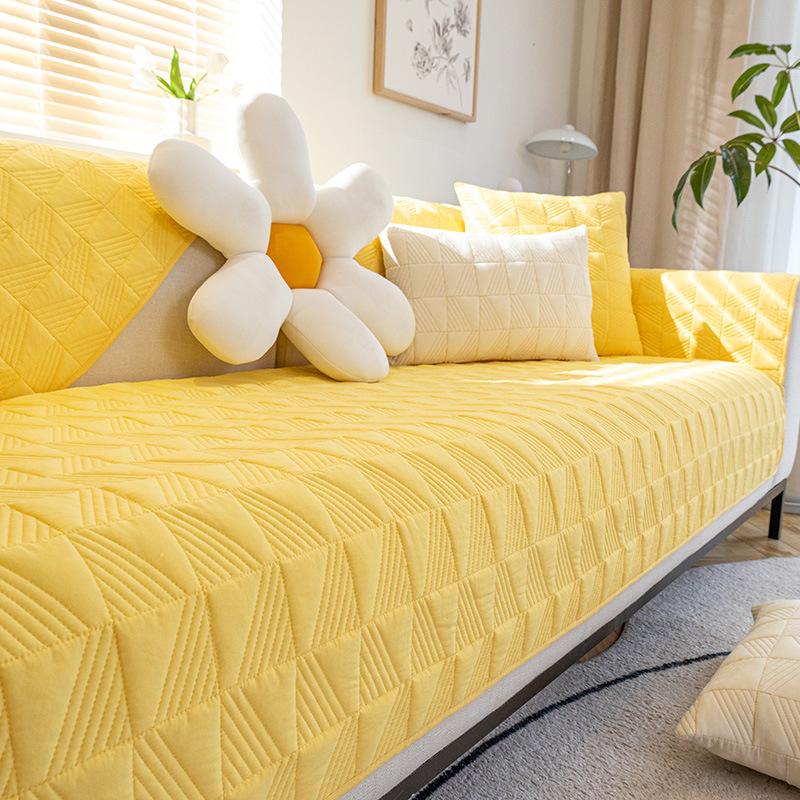 Sofa Cushion Simple Modern Cushion Non-Slip High-End Sofa Cover Slipcover Four Seasons Universal Summer Full Cover Cloth Light Luxury