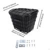 Basket Sundries Organizer Easy to Install Accessories Bike Rack with Liner Bag for Biking