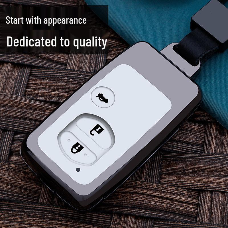 Compatible Key Case for Toyota Reiz, Yaris, Crown, Prius, 10/09 RAV4, and 86 Models
