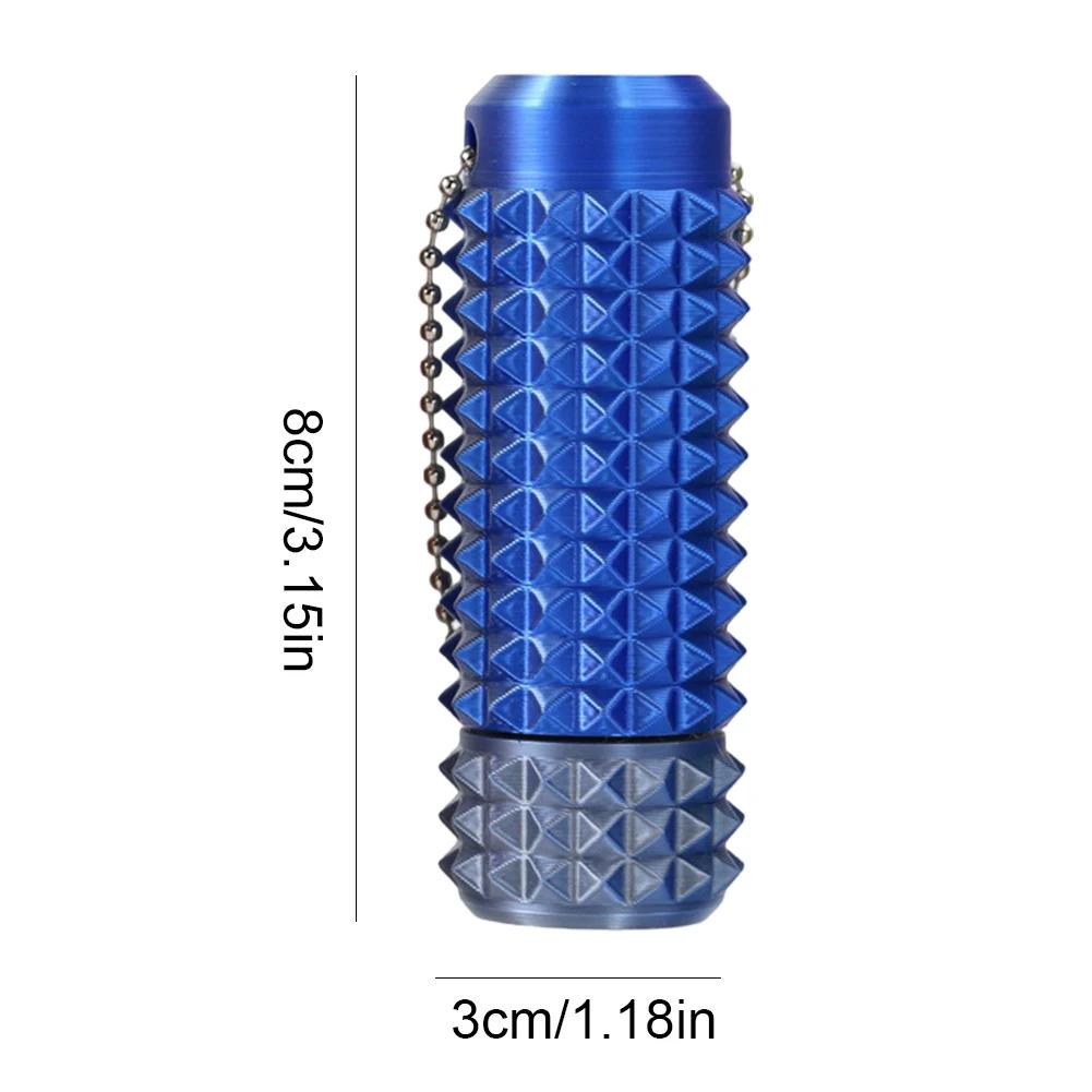 3D Printed Little Spiky Sensory Roller Toys Stress Relief Spiky Stim Tactile Keychain Mini Grippie Fidget Toys Keychain Pendant
