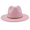European And American Cashmere Top Hat Gold Ring Accessories Fashion Jazz Hat Four Seasons Popular Felt Hat Gentleman Lady Big Edge Hat (