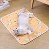 Cartoon Pet Ice Pad Latex Cotton Cats Sofa Mats Pet Dog Bed Mats Pet Cool Mat Bed  Summer