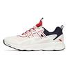Anta Running Series Shock Resistant Low Top Sports Running Shoes Men Sneakers White Red Black 912025567-4