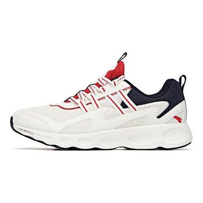 Running Series Shock Resistant Low Top Sports Running Shoes Men Sneakers White Red Black 912025567-4