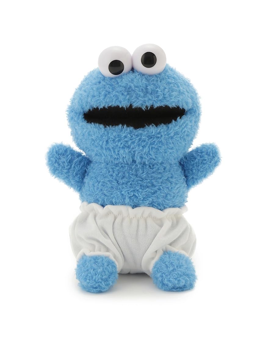 

Street Baby Plush Toy Cookie Monster SSMULG253002 BLU Free Size [Sesame Market] Women s синий