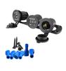 zmart Waterproof Cigarette Socket USB 2 Outlet Voltmeter 3 Units