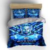 Manchester City Bedding Set Bedding Set (1 Duvet Cover, 2 Pillowcases, Duvet Not Included)