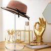 Acrylic Hat Display & Storage Stand for Caps, Hats & Wigs